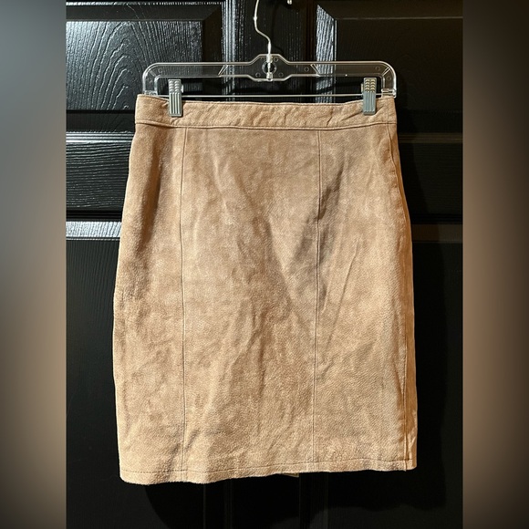 Global Identity Dresses & Skirts - Vintage Global Identity Suede Mini Skirt